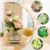 Mould King 24109 Klemmbausteine Blumen Rosa Rosen Blumen Bausteine mit Vase Pflanzen Bausteine Botanical Collection Geschenk für Erwachsene (981 Teile) - 3