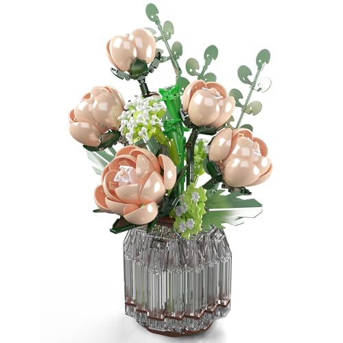 Mould King 24109 Rosenstrauß mit Vase