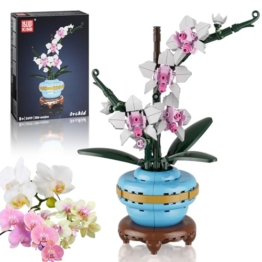 Mould King 24119 Orchidee Blume im Topf