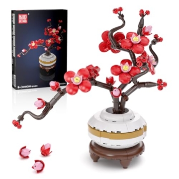 Mould King 24120 Pflaumenblüten Bonsai Baum