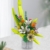 Mould King 24124 Baustein-Blumenstrauß mit Vase Pflanzen- und Blumenkunst-Bauset | Bunte realistische Blumen und Grünblätter | Kreative Wohnzimmer- und Tischdekoration | Unverwelkliche Baustein-Blumen - 3