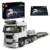 Mould King 24135 Technik Tieflader-Transportwagen Baustein-Modell | 927+ Teile Schwerer Sattelzug-Bauset | Abnehmbare Zugmaschine, verstellbare Pritsche und klappbare Laderampe | Ab 14 Jahren - 1