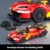 Mould King 27100 Technik Sportwagen Bausteinsets mit Acryl Vitrine Modellautos zum Sammeln, Geschenke für Kinder ab 8+ Jahren/Erwachsene Sammler Enthusiasten (355 Teile) - 4