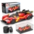 Mould King 27100 Technik Sportwagen Bausteinsets mit Acryl Vitrine Modellautos zum Sammeln, Geschenke für Kinder ab 8+ Jahren/Erwachsene Sammler Enthusiasten (355 Teile) - 1