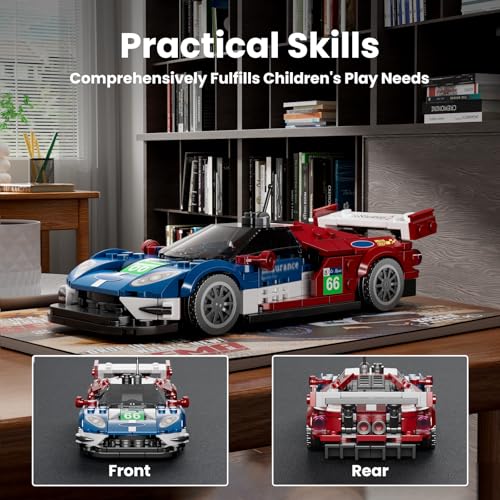 Mould King 27103 LeMans Rennwagen Moc