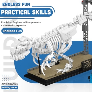 Mould King 29005 Dinosaurier Skelett Set – Mosasaurus & Velociraptor