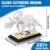 Mould King 29006 Klemmbausteine Dinosaurier Skelett Bausatz Triceratops Tier Fossilien Bausteine Set mit Sockel Sammlerstücke Geschenke für Erwachsene und Jugendliche (397 Teile) - 2