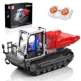 Mould King Crawler Dumptruck Bausatz, 17083 Baustellenfahrzeug Modell, MOC Baumaschinen Blöcke Set für Erwachsene und ab 14 (1105 Teile) - 1