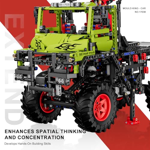Mould King 17038 Geländewagen mit 2002 Teilen