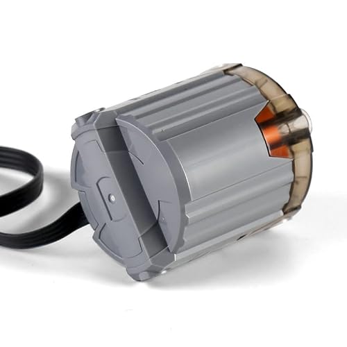 Mould King M0002 Technik XL-Motor Bauspielzeug, kompatibel mit Power-Funktion Bausteine Modell - 3