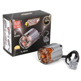 Mould King M0002 Technik XL-Motor Bauspielzeug, kompatibel mit Power-Funktion Bausteine Modell - 1