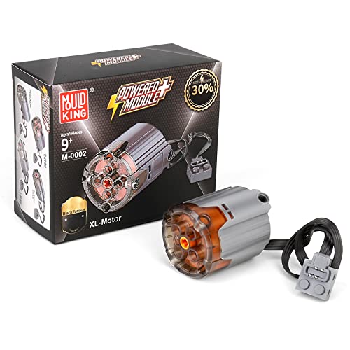 Mould King M0002 Technik XL-Motor Bauspielzeug, kompatibel mit Power-Funktion Bausteine Modell - 1