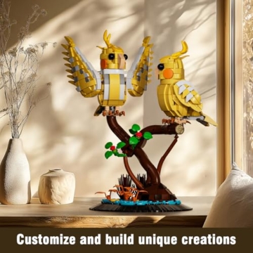 Mould King Papagei 10150 Tier-Diorama