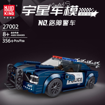 Mould King Polizeiwagen inkl. Vitrine MK-27002