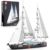 Mould King Schiff Bausteine Klemmbausteine, 10194 Modell eines Langstrecken-Segelbootes für Erwachsene, ideal als Wohnaccessoire und Sammlerstück für Bootsliebhaber(893Teiles+) - 1