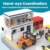 Mould King Schiff Reparatur Fabrik Bausatz, Dock Reparatur Blöcke Kits, mit Boot, Gabelstapler, Reparatur Werkzeug, 10142 Kai Fabrik Modell für14+ und Erwachsene (1273 Stücke) - 4