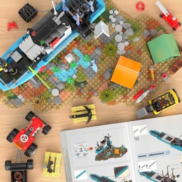 Mould King 10191 Seaside City Fishing Boat