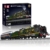Mould King Technik Orient Express Dampflokomotive Bausatz, Ferngesteuerter Technik Zug mit LED-Beleuchtung, Eisenbahn Modellbausatz für Erwachsene ab 14 Jahren (3898 Teile) - 1