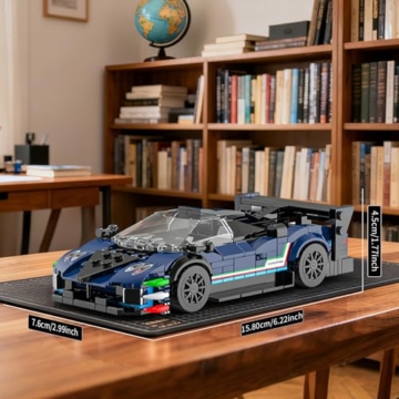 Mould King Zonda Rennwagen 27094 Maße