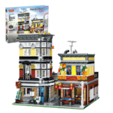 Moyu 82002 - Modular Building Sushi Bar - 2684 Klemmbausteine