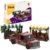 myBrickZ Set 0004 Roter Pickup Truck mit Zwei Marktständen, 384 Bausteine Klemmbausteine kompatibel mit Lego® Bricks Bauspielzeug Fahrzeug Auto