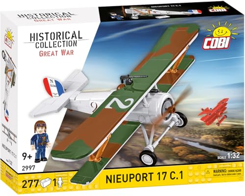 COBI Nieuport 17 C.1 – Jagdflugzeug des 1. Weltkriegs (COBI-2997)