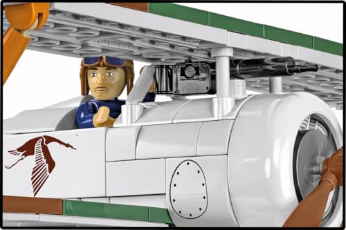 COBI Nieuport 17 C.1 – Jagdflugzeug des 1. Weltkriegs (COBI-2997) Pilot