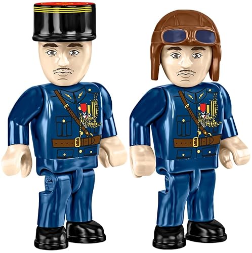 COBI Nieuport 17 C.1 – Jagdflugzeug des 1. Weltkriegs (COBI-2997) Minifiguren