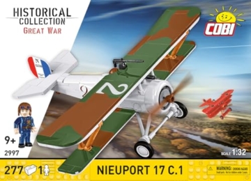 COBI Nieuport 17 C.1 – Jagdflugzeug des 1. Weltkriegs (COBI-2997)