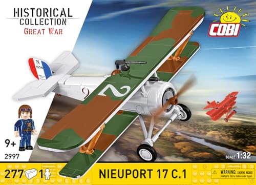 COBI Nieuport 17 C.1 – Jagdflugzeug des 1. Weltkriegs (COBI-2997)