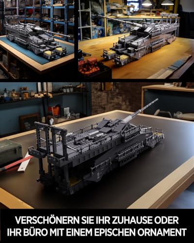 Nifeliz Eisenbahngeschütz DORA 80-cm-Kanone