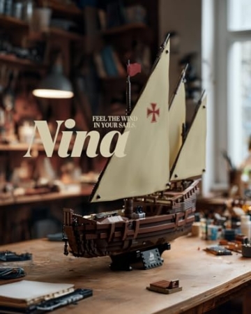 Nifeliz Nina Segelschiff Modellbausatz, NF10352 - 2