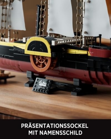 Nifeliz Schiff Great Western Dampfschiff Klemmbausteine, NF10346 - 5
