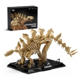 Nifeliz Stegosaurus Rex Fossilien Klemmbausteine, Skelett Dinosaurier Tierdekoration Modellbausatz Artikel und Dekoration, eine ideale Geschenkidee für Erwachsene (665 Teile, NF10353) - 1