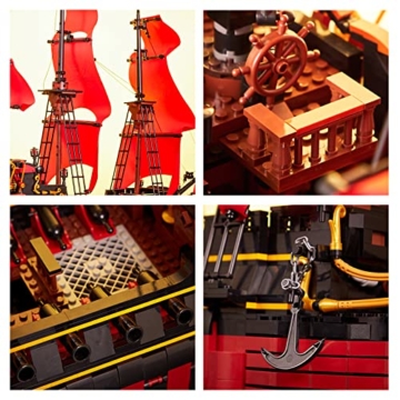 Reobrix 6002 Queen Annes Revenge Piratenschiff