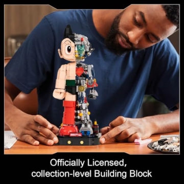 PANTASY Astro Boy Bauset für Erwachsene und Jugendliche Detailliertes Anime Sammlermodell mit halbmechanischem Design Ideale Dekofigur und Ausstellungsstück für Zuhause oder Büro - 6