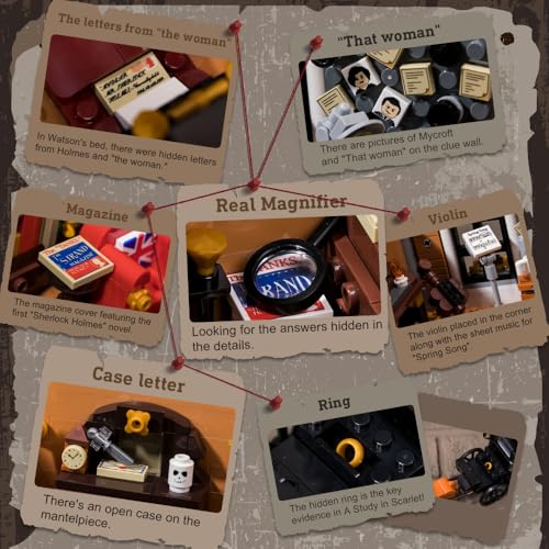 PANTASY 85014 Baker Street 221B Sherlock-Holmes
