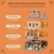 PANTASY European Bakery Building Kit-Landmark Construction Set for Adults & Teens, Featuring a Bakery, Gym, Living Quarters and Sky Garden - 2