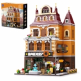 PANTASY European Bakery Building Kit-Landmark Construction Set for Adults & Teens, Featuring a Bakery, Gym, Living Quarters and Sky Garden - 1