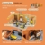 PANTASY European Bakery Building Kit-Landmark Construction Set for Adults & Teens, Featuring a Bakery, Gym, Living Quarters and Sky Garden - 4