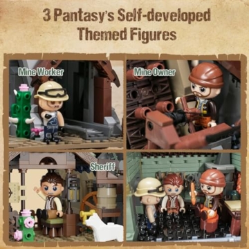 PANTASY 85025 GBC Goldrausch-Bergwerk – Motorisierte Kugelbahn