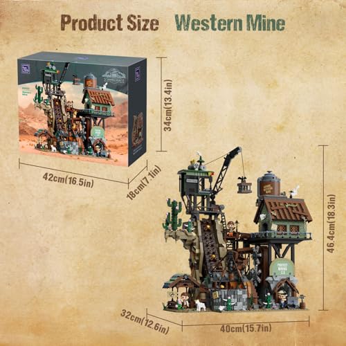 PANTASY 85025 GBC Goldrausch-Bergwerk – Motorisierte Kugelbahn Maße