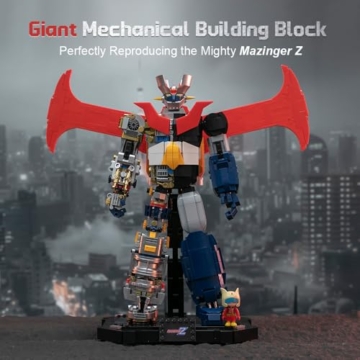 PANTASY Magic Z Halb-Mecha Erwachsenen Baustein Set, 3D Puzzle, Sammlermodell, Erwachsene, Hohe Details - 2