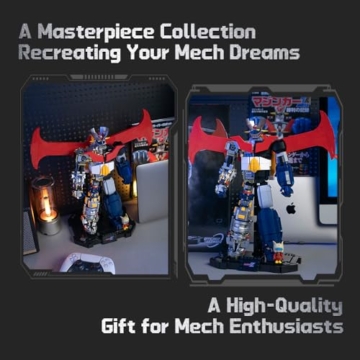 PANTASY Magic Z Halb-Mecha Erwachsenen Baustein Set, 3D Puzzle, Sammlermodell, Erwachsene, Hohe Details - 6