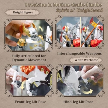 Pantasy Ritter mit Pferd 85030