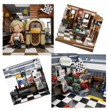 Pantasy Original Construction Set Motorcycle Restaurant - 3