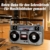 PANTASY Retro-Boombox Klemmbausteine-Set, tragbares Radiorekorder-Modell - 5