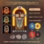PANTASY 85020 Retro-Jukebox mit Sound & Münzfunktion