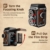PANTASY Retro Kamera Klemmbaustein-Set für Erwachsene, Klassische Twin-Lens-Reflex Kamera Modell mit interaktiven Funktionen, Vintage Fotoapparat Sammlermodell als Deko - 4