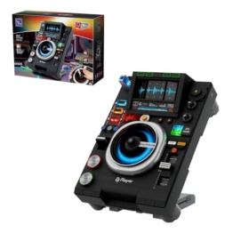 PANTASY Retro Musikstudio Klemmbausteine Set – DJ Pult Modellbau für Erwachsene, Vintage Sammlermodell & Display Deko Bausatz - 1